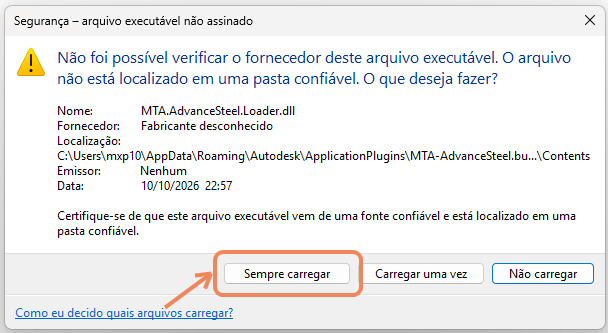 Sempre carregar